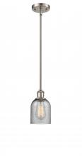 Innovations Lighting 516-1S-SN-G257 - Caledonia - 1 Light - 5 inch - Brushed Satin Nickel - Mini Pendant