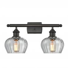 Innovations Lighting 516-2W-OB-G92 - Fenton - 2 Light - 17 inch - Oil Rubbed Bronze - Bath Vanity Light