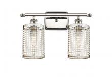 Innovations Lighting 516-2W-PN-M18-PN - Nestbrook - 2 Light - 15 inch - Polished Nickel - Bath Vanity Light