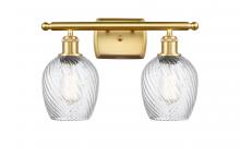 Innovations Lighting 516-2W-SG-G292 - Salina - 2 Light - 16 inch - Satin Gold - Bath Vanity Light