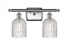 Innovations Lighting 516-2W-SN-G559-5CL - Bridal Veil - 2 Light - 15 inch - Brushed Satin Nickel - Bath Vanity Light