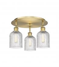 Innovations Lighting 516-3C-BB-G559-5CL - Bridal Veil - 3 Light - 17 inch - Brushed Brass - Flush Mount