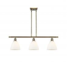 Innovations Lighting 516-3I-AB-GBD-751 - Bristol - 3 Light - 36 inch - Antique Brass - Cord hung - Island Light