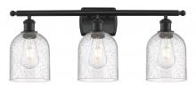 Innovations Lighting 516-3W-BK-G558-6SDY - Bella - 3 Light - 26 inch - Matte Black - Bath Vanity Light