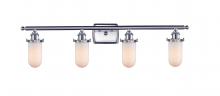 Innovations Lighting 516-4W-SN-CE231-W - Kingsbury - 4 Light - 34 inch - Brushed Satin Nickel - Bath Vanity Light