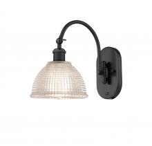 Innovations Lighting 518-1W-BK-G422 - Arietta - 1 Light - 8 inch - Matte Black - Sconce