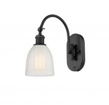 Innovations Lighting 518-1W-BK-G441 - Brookfield - 1 Light - 6 inch - Matte Black - Sconce