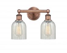 Innovations Lighting 616-2W-AC-G2511 - Caledonia - 2 Light - 14 inch - Antique Copper - Bath Vanity Light