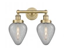 Innovations Lighting 616-2W-BB-G165 - Geneseo - 2 Light - 16 inch - Brushed Brass - Bath Vanity Light