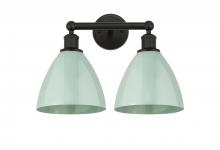 Innovations Lighting 616-2W-OB-MBD-75-SF - Plymouth - 2 Light - 17 inch - Oil Rubbed Bronze - Bath Vanity Light