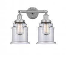 Innovations Lighting 616-2W-PC-G182 - Canton - 2 Light - 15 inch - Polished Chrome - Bath Vanity Light