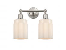 Innovations Lighting 616-2W-SN-G341 - Hadley - 2 Light - 14 inch - Brushed Satin Nickel - Bath Vanity Light