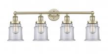  616-4W-AB-G182 - Canton - 4 Light - 33 inch - Antique Brass - Bath Vanity Light