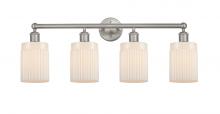 Innovations Lighting 616-4W-SN-G341 - Hadley - 4 Light - 32 inch - Brushed Satin Nickel - Bath Vanity Light