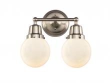 Innovations Lighting 623-2W-SN-G201-6 - Beacon - 2 Light - 14 inch - Brushed Satin Nickel - Bath Vanity Light