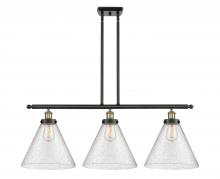 Innovations Lighting 916-3I-BAB-G44-L - Cone - 3 Light - 36 inch - Black Antique Brass - Stem Hung - Island Light