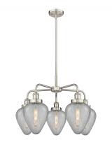 Innovations Lighting 916-5CR-SN-G165 - Geneseo - 5 Light - 25 inch - Satin Nickel - Chandelier