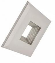 American Lighting Q56-B-NK - Snap-On Square Trim For E56 Retrofits, Nickel Baffle