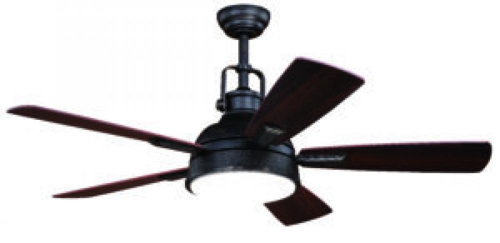 Walton LED 52-in LED Ceiling Fan Gold Stone