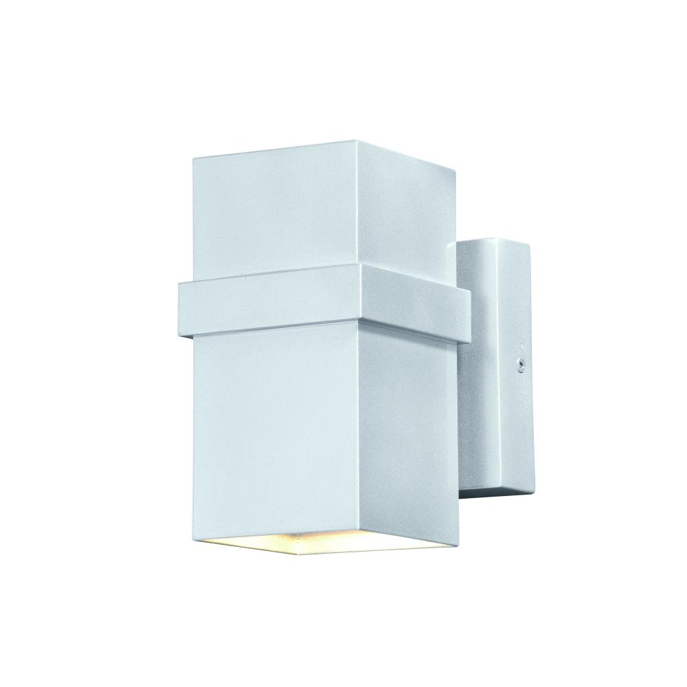 Lavage 4-in LED Outdoor Wall Light Painted Satin Nickel