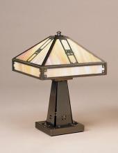 Arroyo Craftsman PTL-11EWO-MB - 11" pasadena table lamp without filigree (empty)