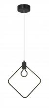 Minka George Kovacs P1904-66A-L - Edison's Outline - 1 Light LED Pendant